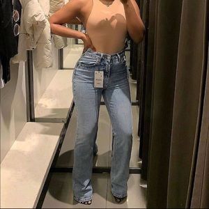 NWT Zara Jeans- Wide Leg Jeans